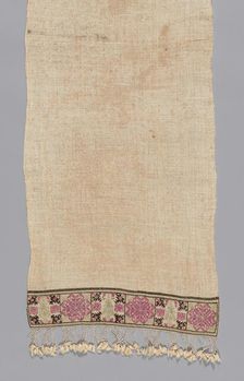 Scarf, Mytilene, 1700/1900. Creator: Unknown