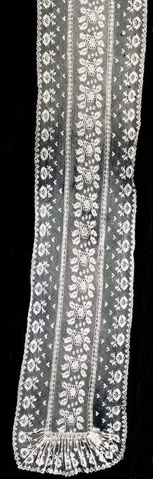 Scarf, Northern France, 1820s/80s. Creator: Unknown
