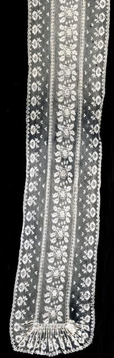 Scarf, Northern France, 1820s/80s. Creator: Unknown
