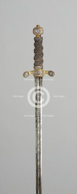 Scarf Sword, Sweden, c. 1660. Creator: Unknown.