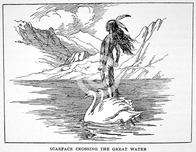 'Scarface Crossing the Great Water', 1925. Creator: Unknown.