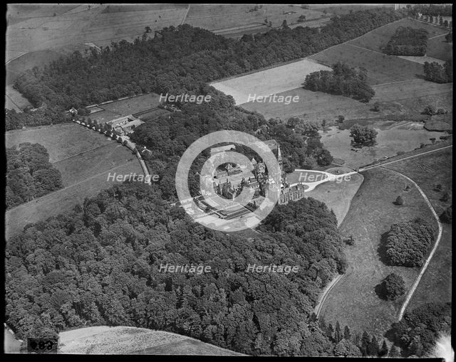 Scarisbrick Hall, Scarisbrick, Lancashire, c1930s. Creator: Arthur William Hobart.
