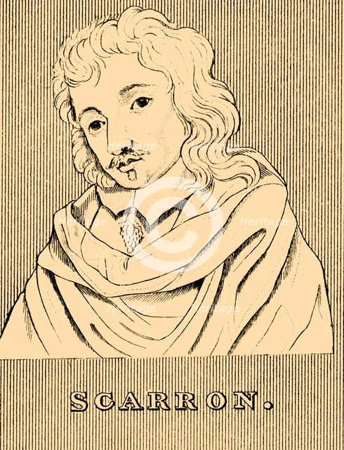 'Scarron', (c1610- 1660), 1830. Creator: Unknown.