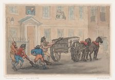 Scavenger's Cart, 1788., 1788. Creator: Thomas Rowlandson