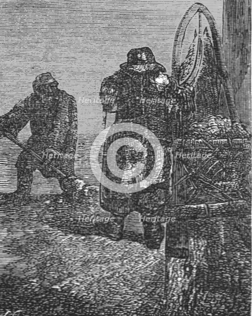 'Scavengers at Riga; The Baltic Provinces of Russia',1875. Creator: Unknown.