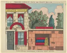 Scene 10, from Jack the Giant Killer, Scenes for a Toy Theater, 1870-90. Creator: Benjamin Pollock