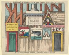 Scene 8, from Jack the Giant Killer, Scenes for a Toy Theater, 1870-90. Creator: Benjamin Pollock