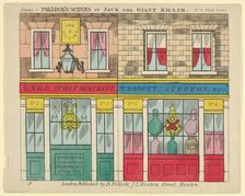 Scene 9, from Jack the Giant Killer, Scenes for a Toy Theater, 1870-90. Creator: Benjamin Pollock