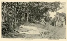 Scene after "Rough Riders" Battle, June 24th Spanish-American War, 1898, (1899). Creator: Burr McIntosh