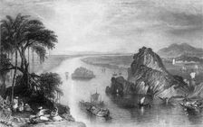 Scene at Colgong on the Ganges 1845. Creator: Unknown