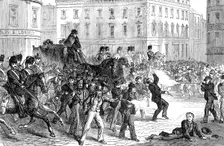 Scene at a Belfast riot (late 19th century)