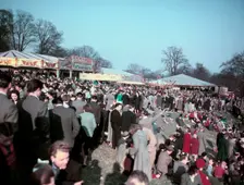 Scene at a busy funfair, c1955-1965. Creator: Arthur Charles Kirby Ware