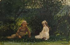 Scene at Houghton Farm, 1878. Creator: Winslow Homer