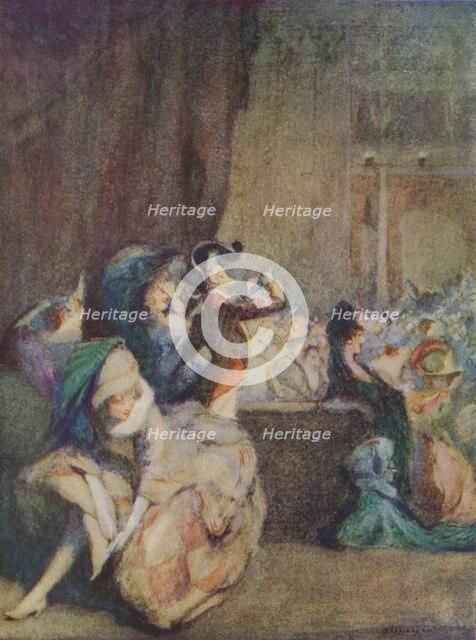 'Scene at Masked Ball', c19th century. Artist: Claude Allin Shepperson.