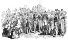 Scene at the Grand Review at Versailles, 1850. Creator: Unknown