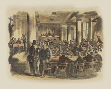 Scene at the Stock Exchange, New York In 1850, 1870s