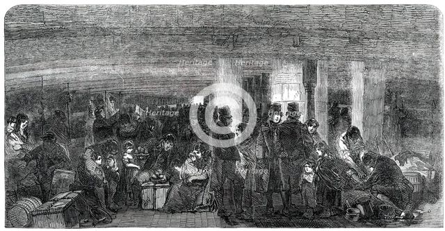 Scene between Decks, 1850. Creator: Unknown.