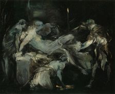 Scène d'accouchement, c.1870. Creator: Jean-Baptiste Carpeaux