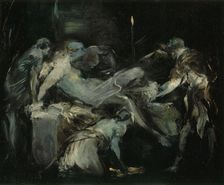 Scène d'accouchement, c.1870. Creator: Jean-Baptiste Carpeaux