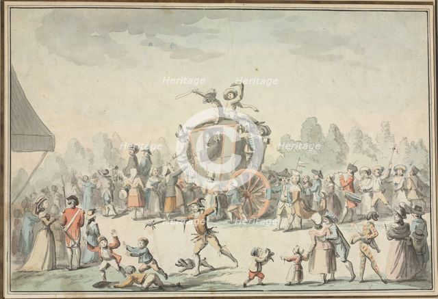 Scène de Carnaval. Creator: Philibert Louis Debucourt (French, 1755-1832).