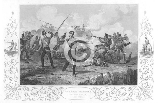 Scene during the Siege of Sevastopol (Sebastapol), 1855. Artist: Unknown