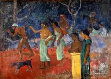 Scene from Tahitian Life 1896. Artist: Paul Gauguin
