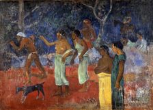 Scene from Tahitian Life 1896. Artist: Paul Gauguin