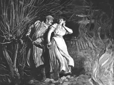Scene from "Tess of the D'Urbervilles", by Thomas Hardy, 1891. Creator: Hubert von Herkomer