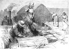 Scene from "Tess of the D'Urbervilles", by Thomas Hardy, 1891. Creator: Sydall