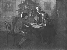 Scene from "Tess of the D'Urbervilles", by Thomas Hardy, 1891. Creator: Hubert von Herkomer