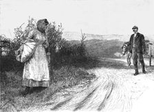 Scene from "Tess of the D'Urbervilles", by Thomas Hardy, 1891. Creator: Hubert von Herkomer