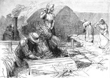 Scene from "Tess of the D'Urbervilles", by Thomas Hardy, 1891. Creator: Sydall