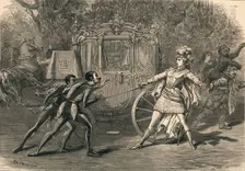 Scene from the Covent Garden Pantomime 1878. Creator: David Henry Friston