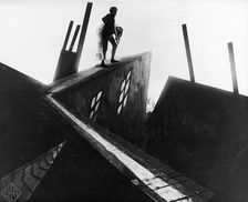 Scene from The Cabinet of Dr Caligari 1920. Artist: Robert Wiene