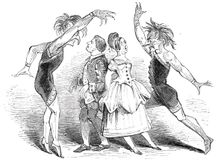 Scene from "The Castles of the Seven Passions", at the Lyceum Theatre, 1844. Creator: Unknown