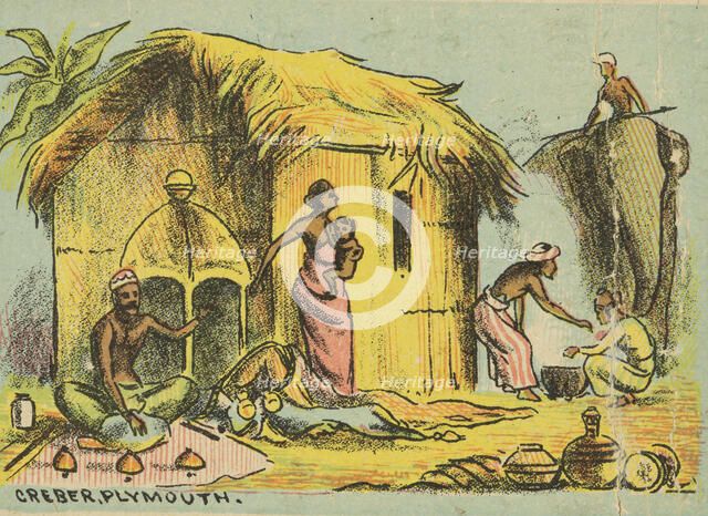 Scene from the Ceylon Exhibition at the Royal Agricultural Hall, London, late 19th century. Creator: Unknown.