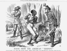 Scene From The American "Tempest" 1863. Creator: Unknown