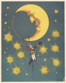 Scene from The Adventures of Baron Munchausen by Rudolph Erich Raspe, c1850. Artist: Anon