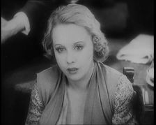 Scene from the Alfred Hitchcock Film Blackmail The Female Actor Anny Ondra Looking Shocked, 1929. Creator: British Pathe Ltd