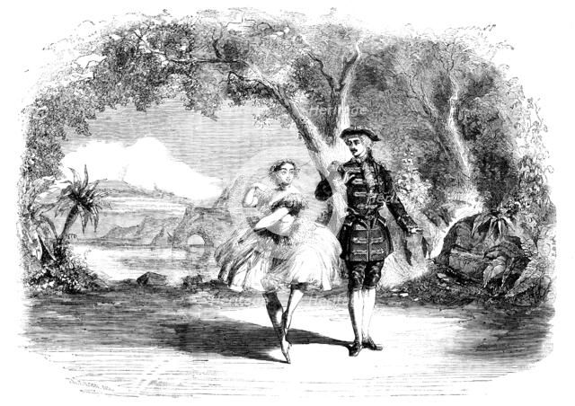 Scene from the Ballet of "La Bresilienne" at the Royal Italian Opera House, Covent Garden, 1858. Creator: Thomas Wilson.