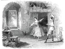 Scene from the ballet of "Le Diable a Quatre", at the Princess Theatre, 1845. Creator: Unknown