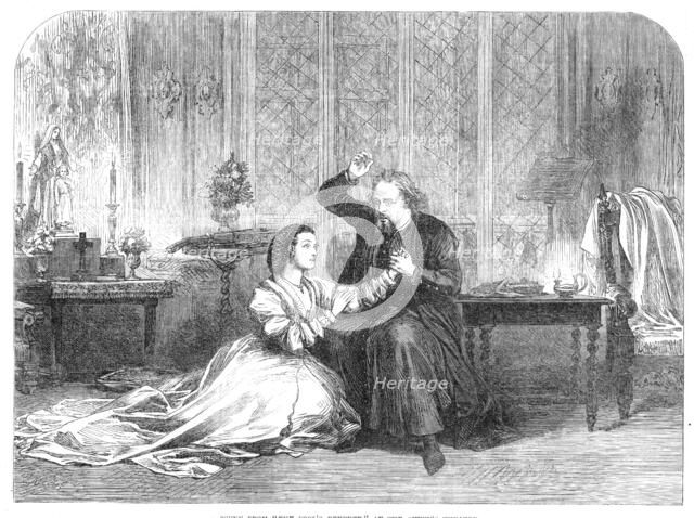 Scene from "The Fool's Revenge," at the Queen's Theatre, 1870. Creator: Unknown.