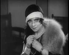 Scene from the Film The Compulsory Husband': Female Actor, 1920s. Creator: British Pathe Ltd