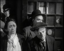 Scene from the Film The Informer': Lars Hansen Arriving at the House of the Mother..., 1920s. Creator: British Pathe Ltd