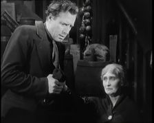Scene from the Film The Informer': Lars Hansen Arriving at the House of the Mother..., 1920s. Creator: British Pathe Ltd