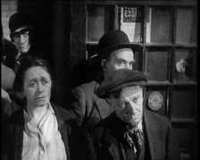 Scene from the Film The Informer': Lars Hansen Arriving at the House of the Mother..., 1920s. Creator: British Pathe Ltd