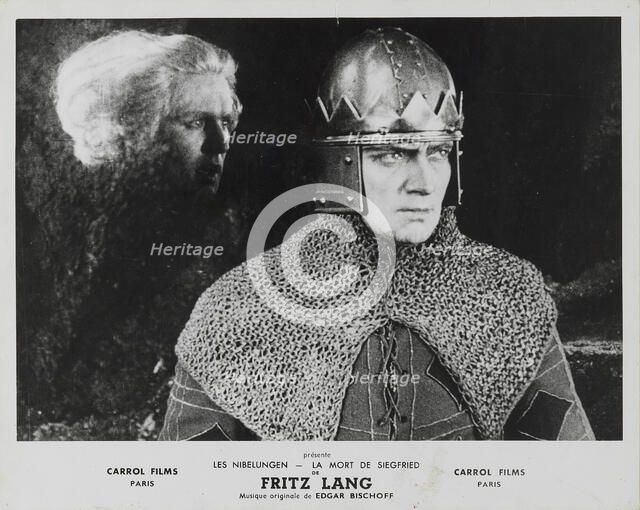 Scene from the film The Nibelungen: Siegfried by Fritz Lang, 1924. Creator: Unknown photographer.