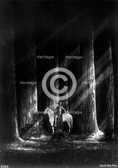 Scene from the film The Nibelungen: Siegfried by Fritz Lang, 1924. Creator: Unknown photographer.