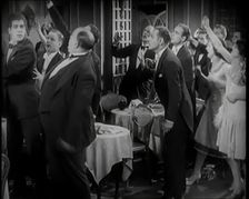 Scene from the Film A Little Bit of Fluff': Farcical Arguments Breaking Out Between..., 1920s. Creator: British Pathe Ltd