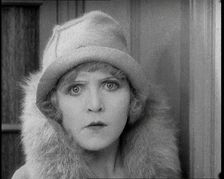 Scene from the Film Champagne': Close up of the Actor Betty Balfour, 1920s. Creator: British Pathe Ltd